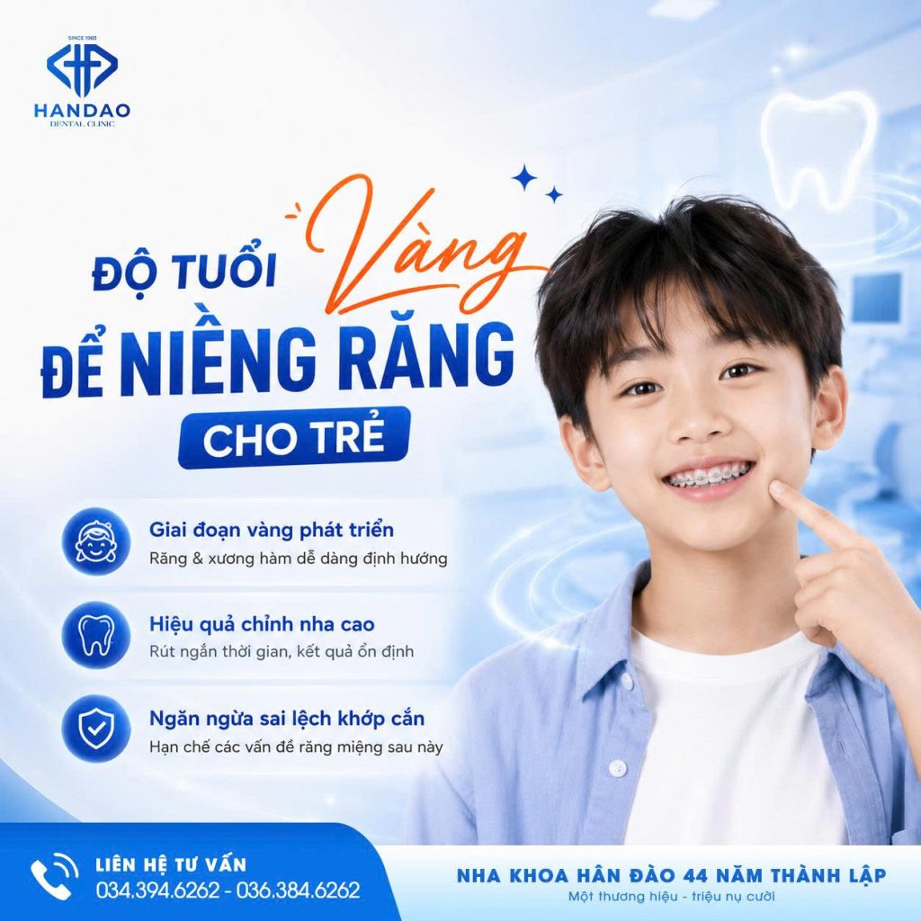 Niềng răng Nam Định giá bao nhiêu - Nha khoa Hân Đào